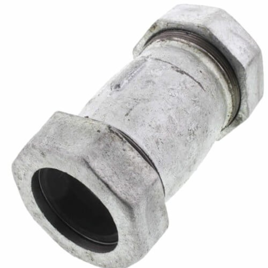 Plumbing Matco-Norca Compression Couplings | 4" Galvanized Long Compression Coupling (440L11C)