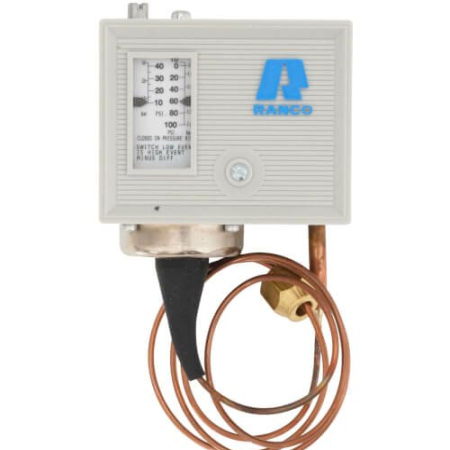 Hvac Ranco Pressure Controls | Low Pressure Refrigeration Control W/ 10" -100 Psi