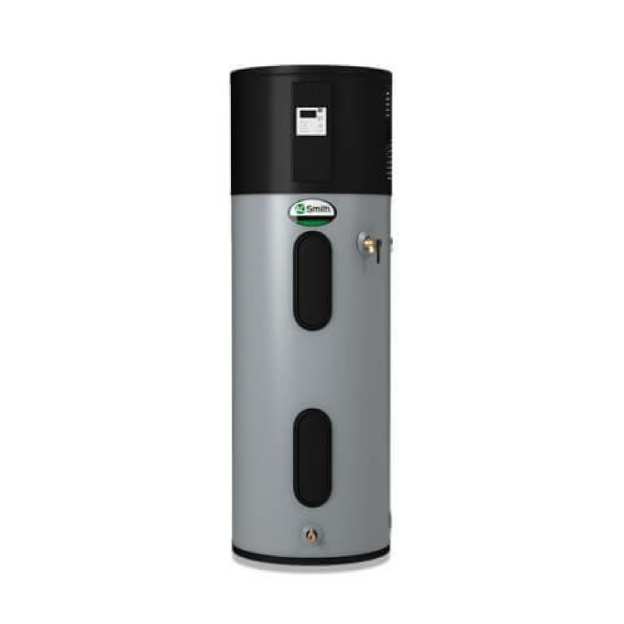 Plumbing AO Smith Heat Pump Water Heaters | 80 Gallon Hpts-80 Voltex Al Smart Hybrid Electric Heat Pump Water Heater - Tall (1Ph, 4.5Kw, 208/240V)