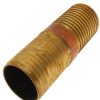 Plumbing Boshart Bronze And Brass Barbed Insert Fittings (Lead Free) | 2-1/2" Brass Insert Coupling (Lead Free)