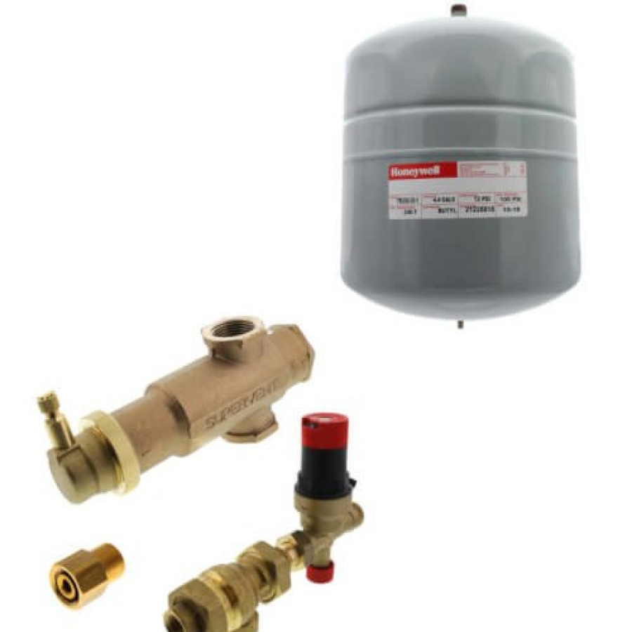 Heating Resideo Boiler Trim | Tk30 Boiler Trim Kit W/ Check Valve, 1" Npt Air Eliminator, & 4.4 Gal. Expansion Tank