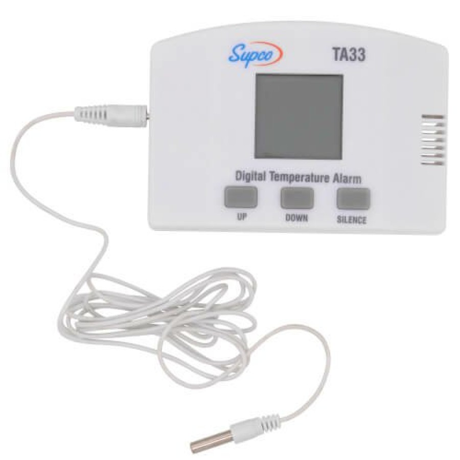 Hvac Supco Temperature Alarms | Dual Point Temperature Alarm W/ Display (-40°F To 160°F)