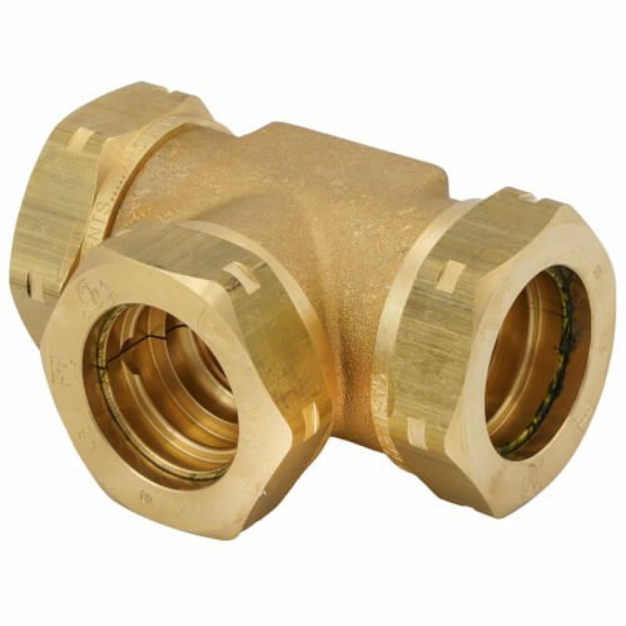 Heating Gastite Gastite Csst Fittings | 3/4" Run X 3/4" Run X 3/4" Tee - Tee Fitting