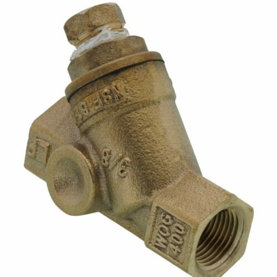 Valves Watts | 3/8" Lf777Si Lead Free Bronze Wye Strainer (Threaded)