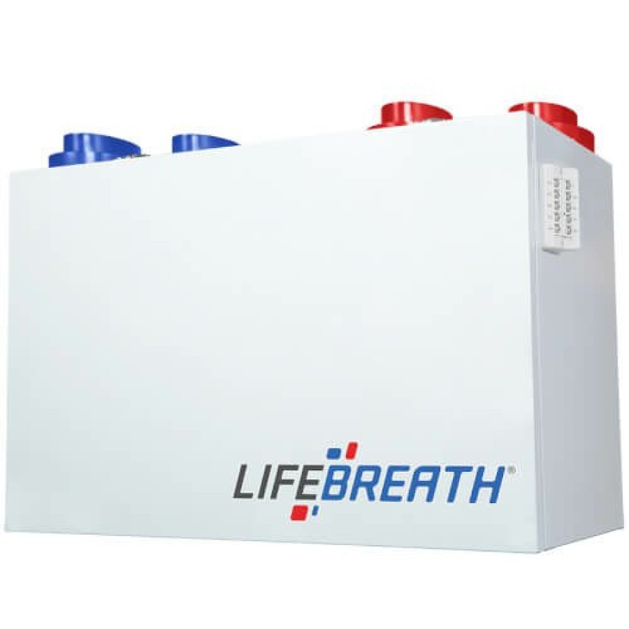 Hvac LifeBreath Lifebreath Heat Recovery Ventilators | 267 Max Residential Heat Recovery Ventilator, 307 Cfm