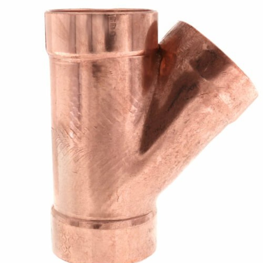 Plumbing Elkhart Copper Dwv Fittings | 2" Wrot Copper Dwv Wye