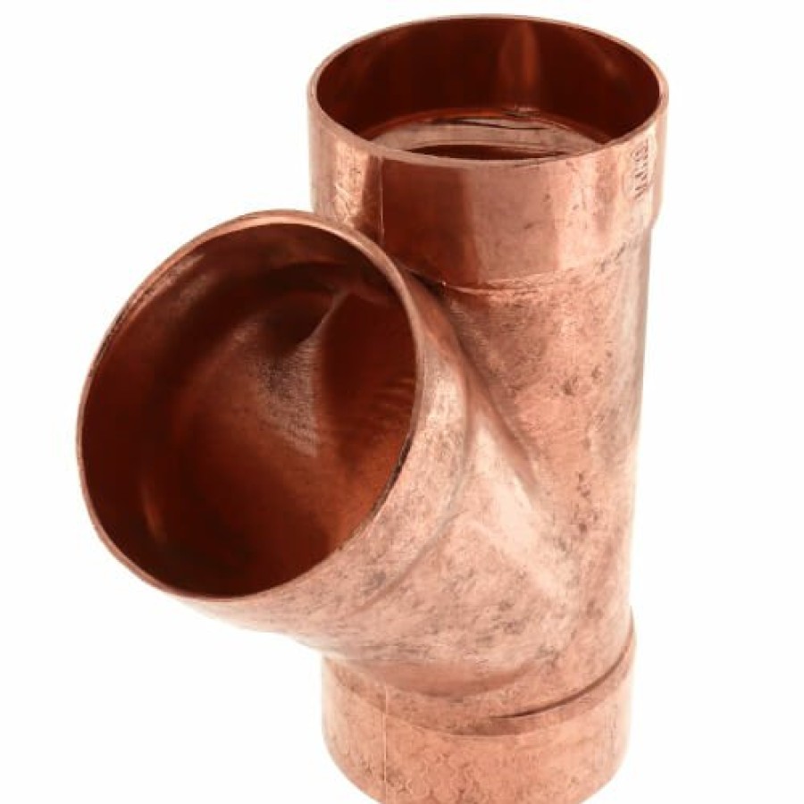 Plumbing Elkhart Copper Dwv Fittings | 2" Wrot Copper Dwv Wye