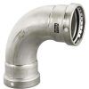 Plumbing Viega Megapress 304 Stainless Steel Fittings | 2-1/2" Megapress Xl 304 Stainless Steel 90-Degree Elbow