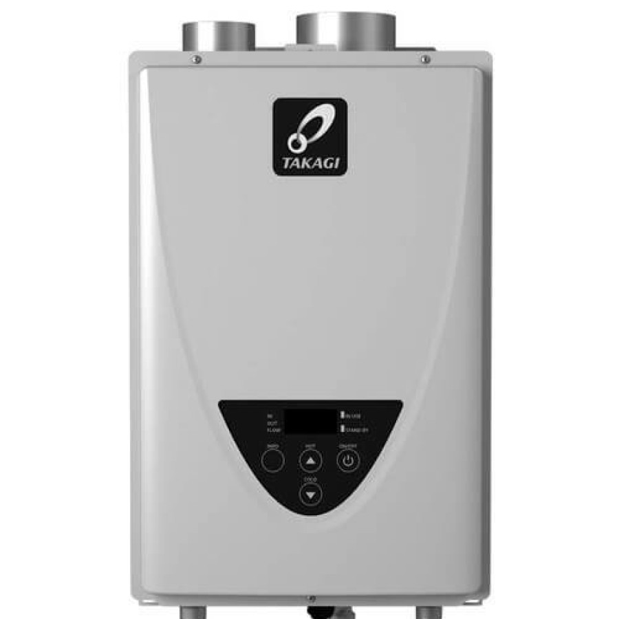 Plumbing Takagi Tankless Water Heaters | Series 200 Ultra Low-Nox Non-Condensing Indoor Tankless Water Heater (6.6 Gpm, Ng/Lp)