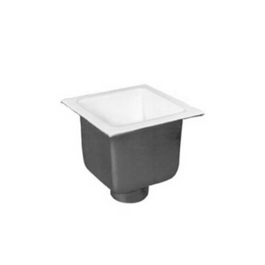 Plumbing Zurn Floor Sinks | 12" X 12" A.R.E. Floor Sink, 8" Sump, 3" Nominal (No Grate)