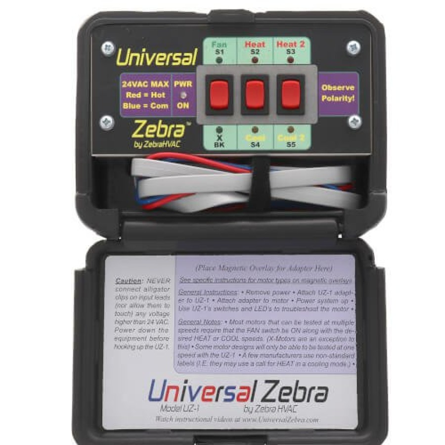 Hvac Zebra Instruments Zebra Hvac Tools | Universal Zebra System - Basic Ecm Troubleshooter