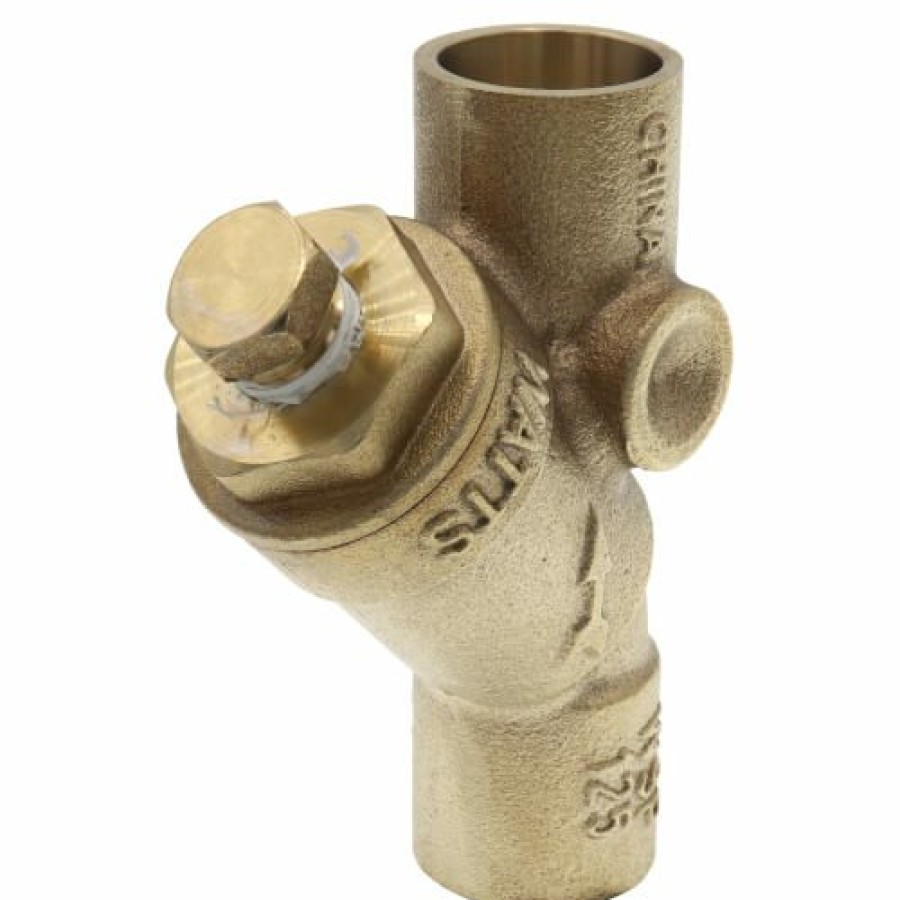 Valves Watts | 3/4" Lfs777Si Lead Free Brass Wye Strainer (Solder)