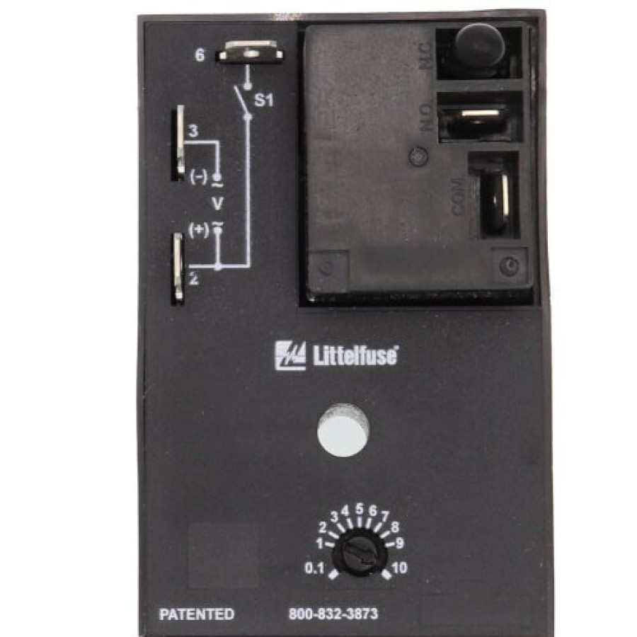 Electrical Littelfuse Time Delays | Spdt 0.1 To 10 Min. Delay On Break Time Delay (24V)