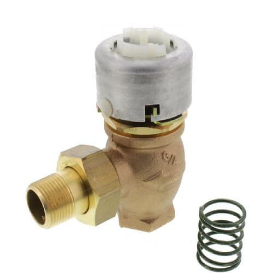 Heating Honeywell Pneumatic Radiator Valves | 3/4" Angle Npt Male Union Two-Way Unitary Valve (3 Cv)