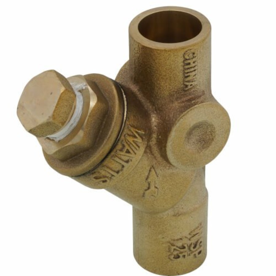 Valves Watts | 1/2" Lfs777Si Lead Free Brass Wye Strainer (Solder)