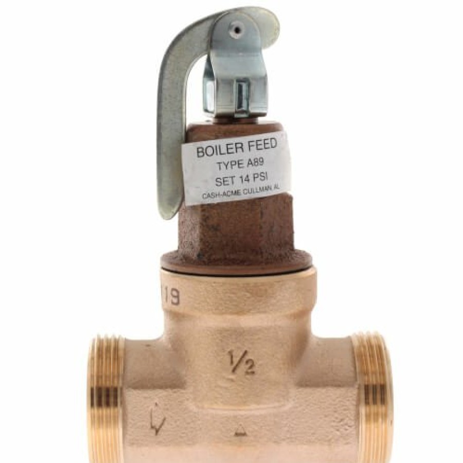 Heating Cash-Acme Boiler Fill Valves | A-89 1/2" Npt Boiler Feed Valve