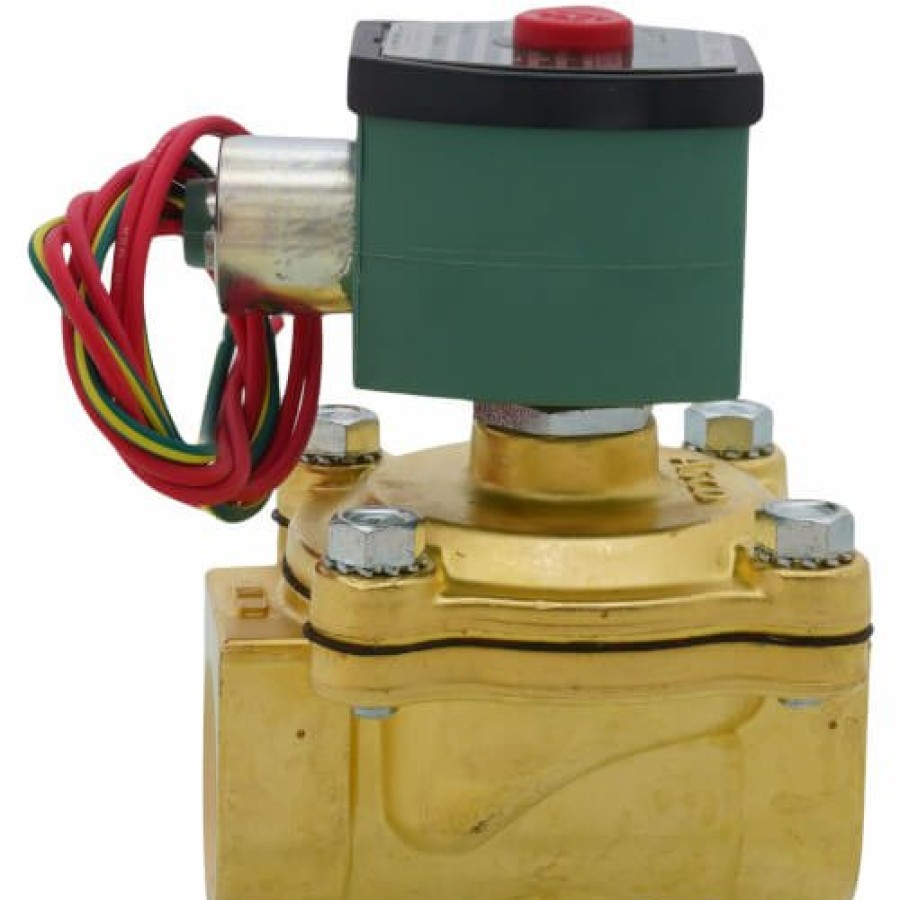 Valves Asco RedHat Pilot Operated Solenoid Valves | 1" Normally Closed Solenoid Valve, 13 Cv (120V)