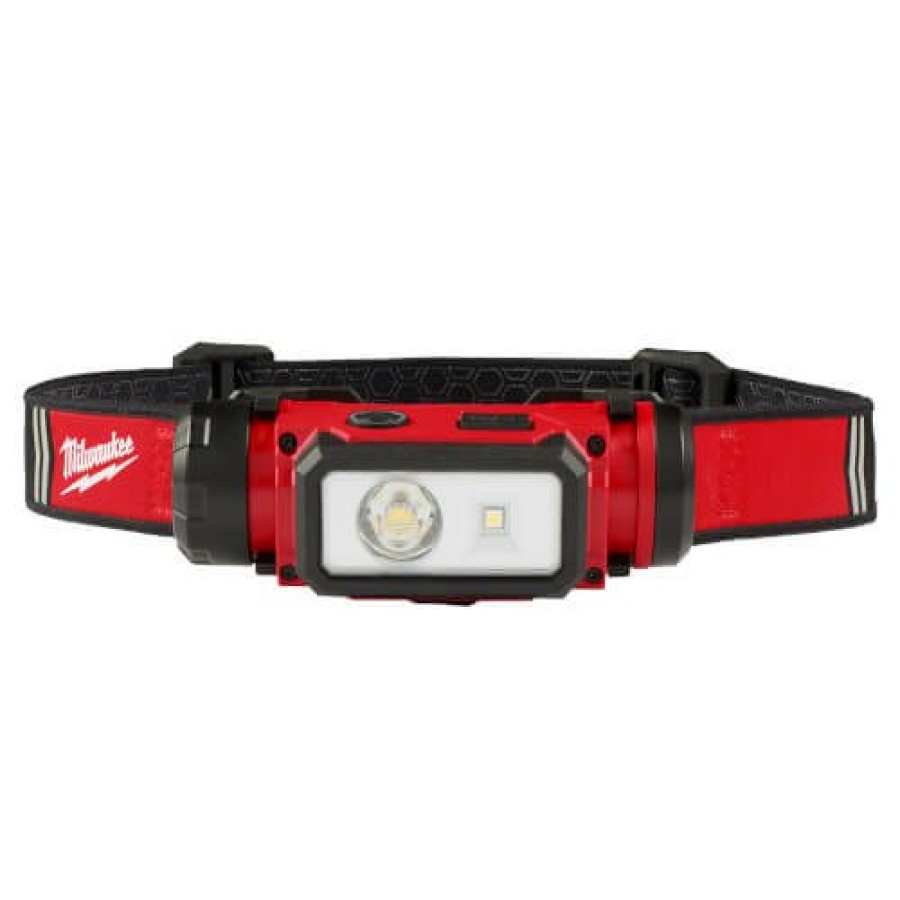 Plumbing Milwaukee Work Lights And Flashlights | Redlithium Usb Hardhat Headlamp