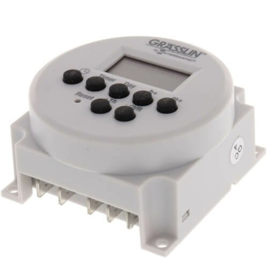 Electrical Intermatic Electronic Time Switches | One Channel Electronic Time Switch, 15A, Spdt Panel Mounting (120-277V)