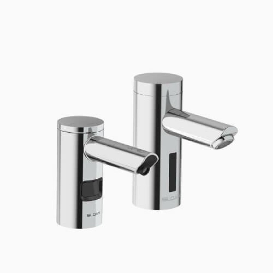 Plumbing Sloan Sloan Faucet Parts | Esd-2001A-Cp Eaf-275 Faucet And Esd-2000 Soap Dispenser W/ Soap (Polished Chrome Finish)