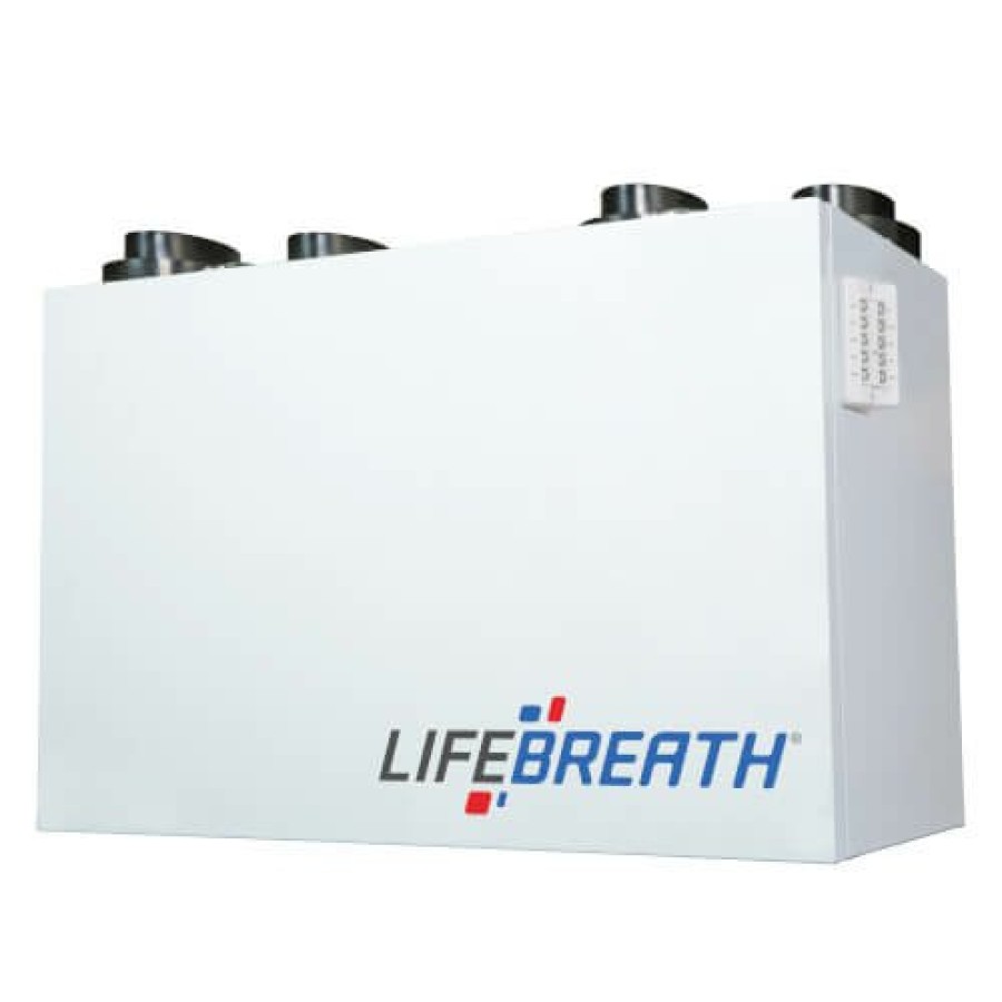 Hvac LifeBreath Lifebreath Heat Recovery Ventilators | Rnc6-Es Residential Heat Recovery Ventilator, Recirculating Defrost, 125 Cfm