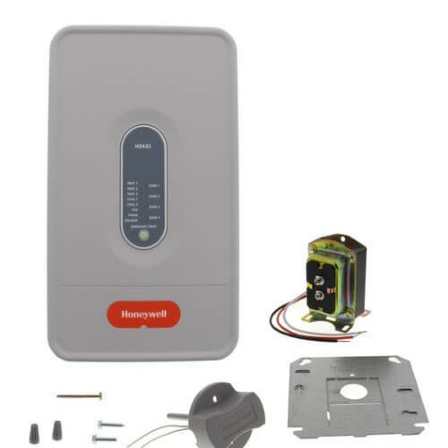 Heating Honeywell Home Zone Valves | Truezone Kit With Dats, Transformer And Hz432 Panel