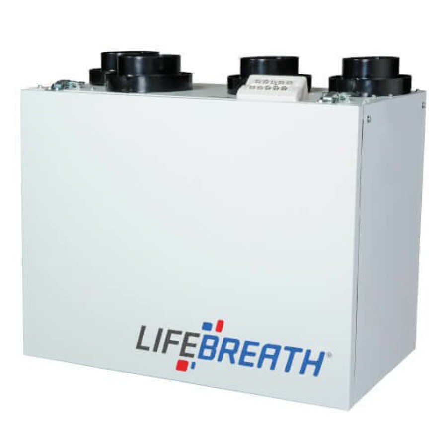 Hvac LifeBreath Lifebreath Heat Recovery Ventilators | Rnc5-Tpd Residential Heat Recovery Ventilator, Recirculating Defrost, 136 Cfm