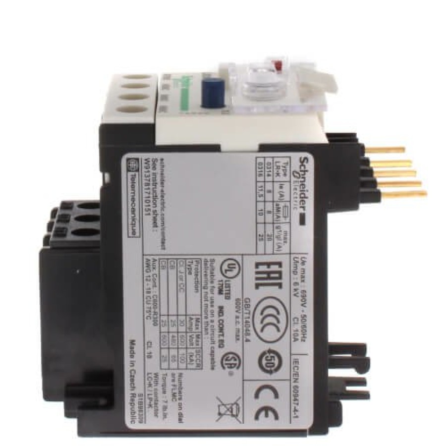 Electrical Square D Overload Relays | Thermal Overload Relay, Class 10, 8 To 11.5A (690V)