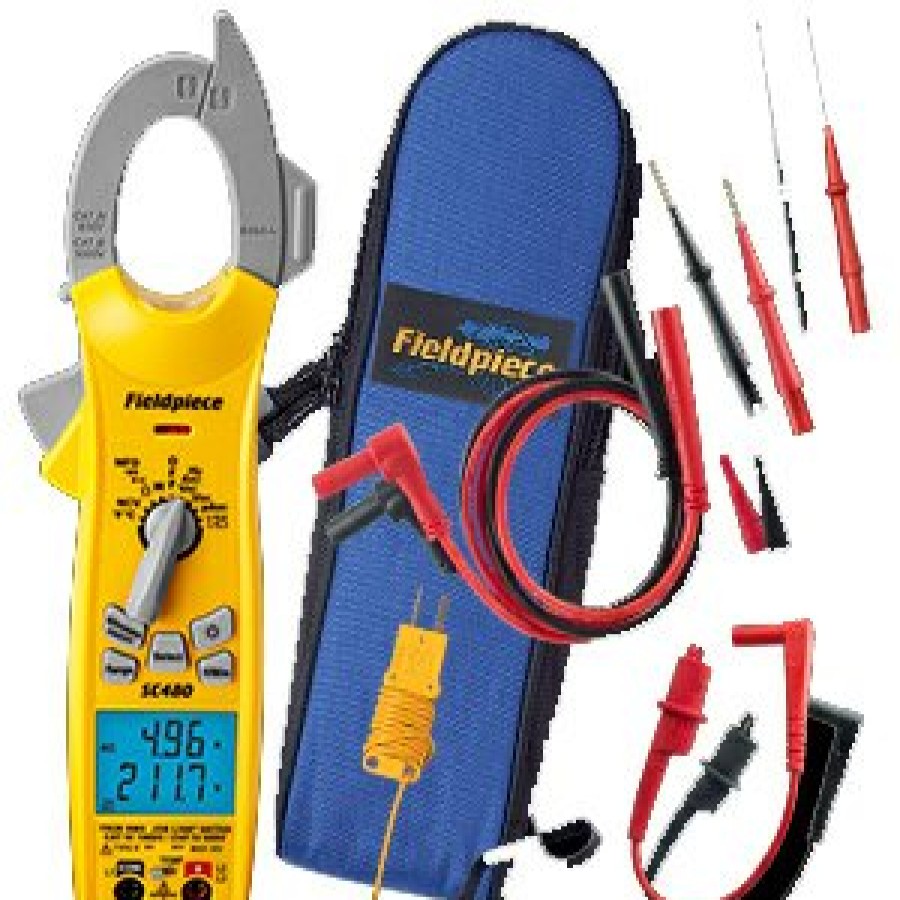 Electrical Fieldpiece Electrical Testers | Sc480, Wireless Power Clamp Meter