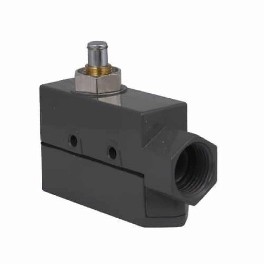 Electrical Eaton Electrical Limit Switches | E47 Enclosed Precise Limit Switch, Plunger Actuator, Spdt, 20A