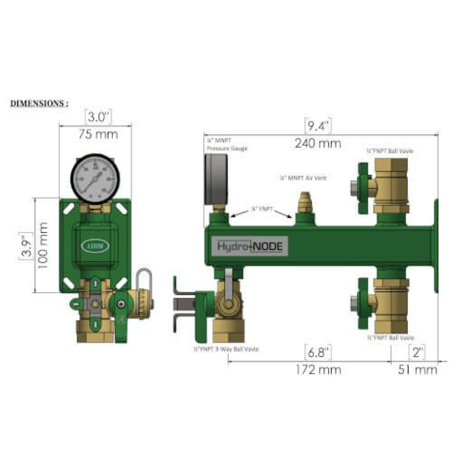 Heating Axiom Expansion Tanks | Expansion Tank Wall Bracket (Pro Kit W/ Etv-1)