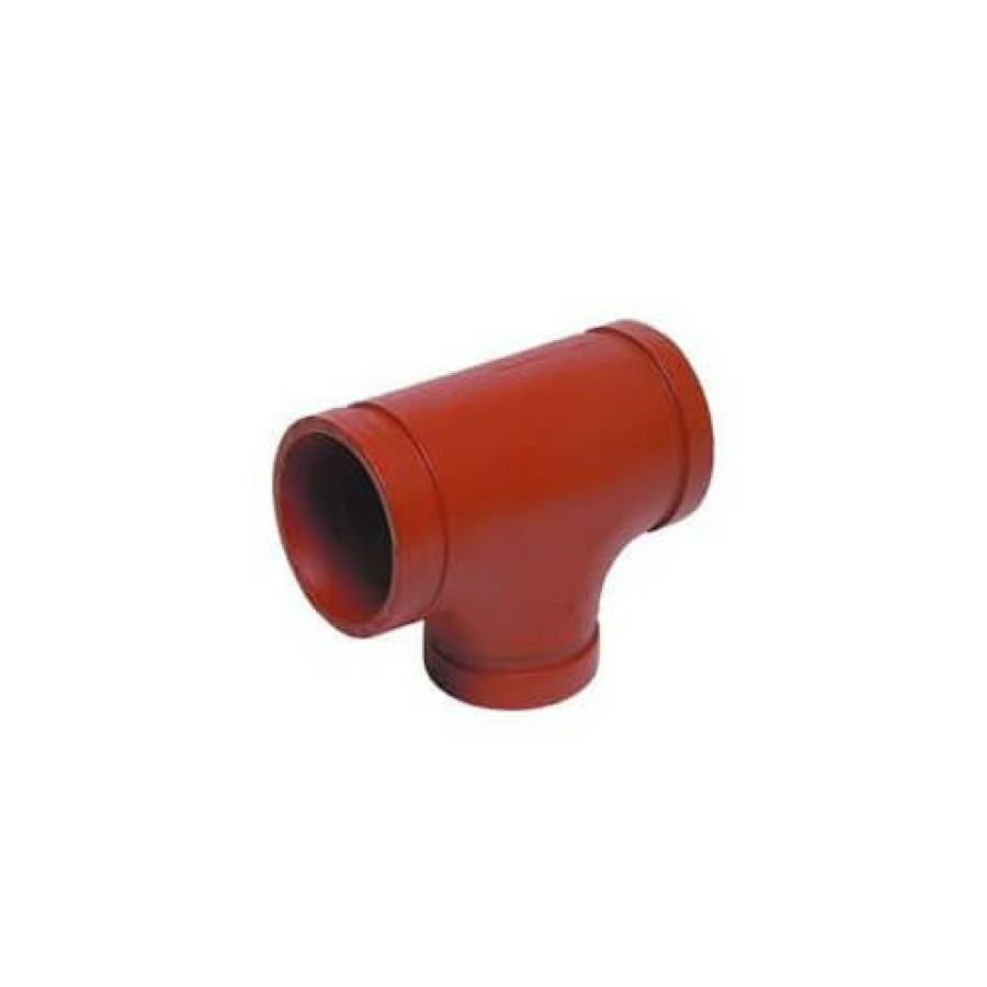 Plumbing Gruvlok Gruvlok Grooved Fittings | 2" X 2" X 1-1/2" 7061 Reducing Tee