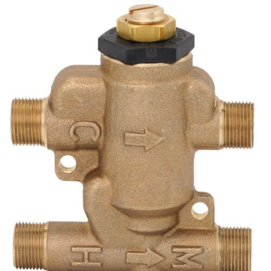 Heating Watts Mixing Valves | 3/8" Lfusg-B-M3 Under Sink Guardian Thermostatic Mixing Valve (Lead Free)