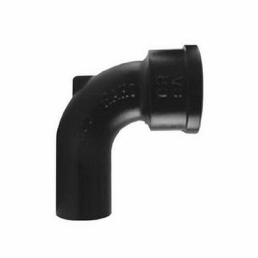 Plumbing Charlotte Service Weight Cast Iron Fittings | 4" 90° Service Weight Cast Iron Elbow