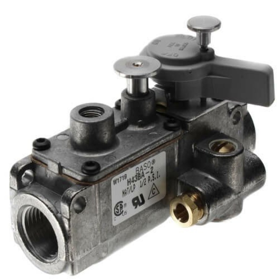 Heating Baso Gas Products Baso Gas Valves | 1/2" Automatic Pilot Valve W/ Manual Shutoff (150,000 Btu)