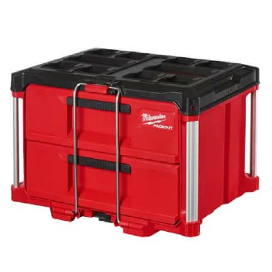 Plumbing Milwaukee Tool Bags And Totes | Packout 2-Drawer Tool Box