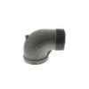 Plumbing Everflow Extra Heavy Black Fittings (300 Lb) | 1-1/2" Extra Heavy Black 90° Street Elbow