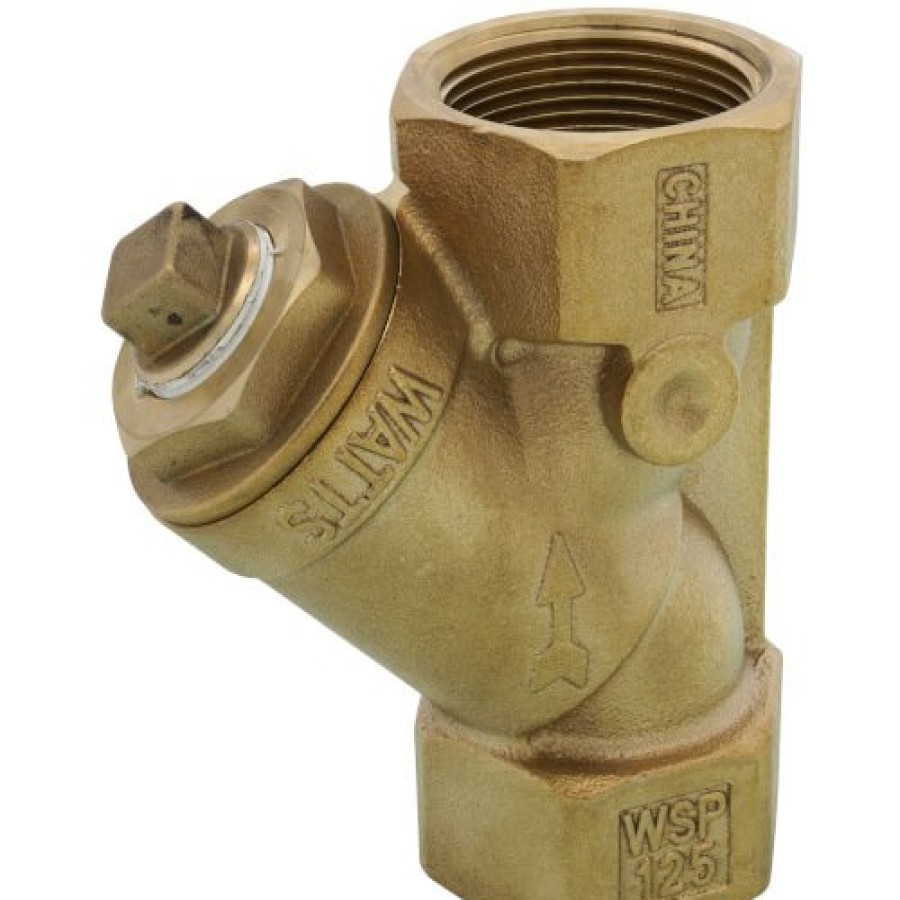 Valves Watts | 1-1/2" Lf777Si Lead Free Brass Wye Strainer (Threaded)