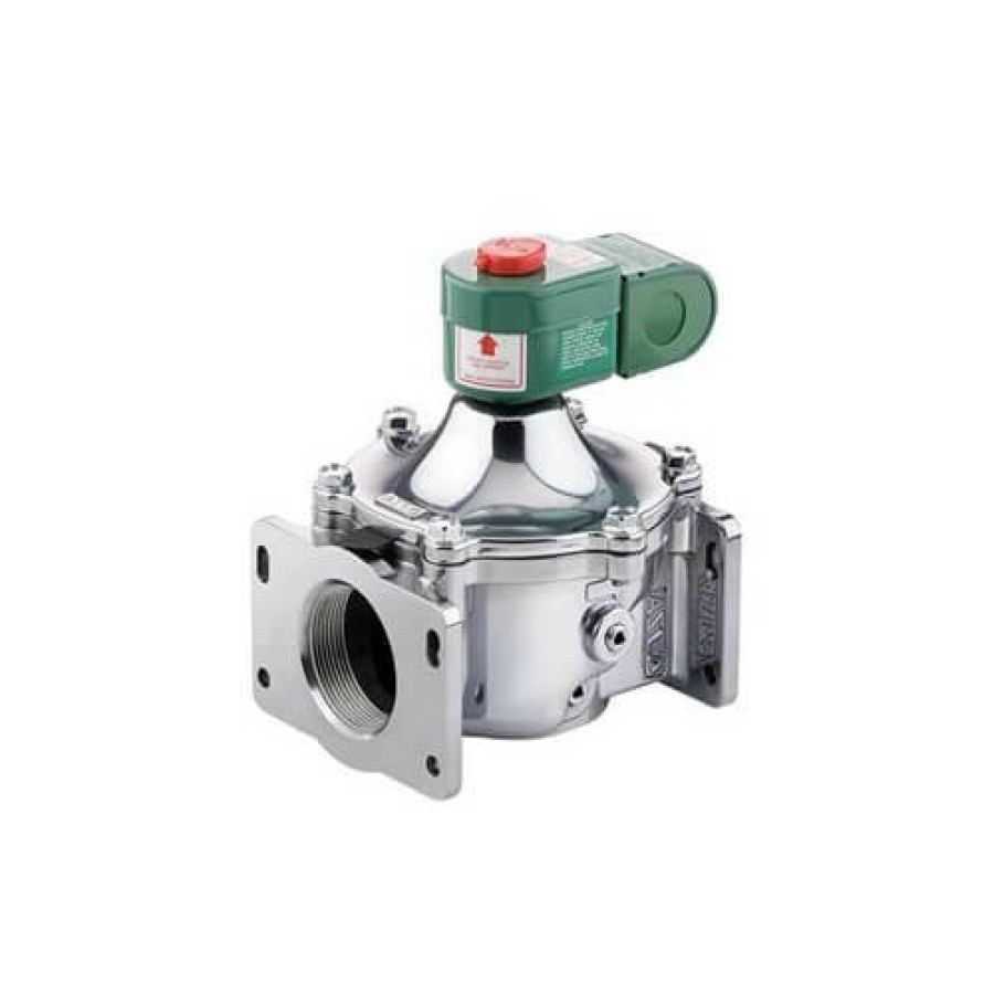 Valves Asco RedHat Low Pressure Solenoid Valves | 1/2" 2-Way Normally Open Low Pressure Gas Solenoid Valve (0-125 Psi)