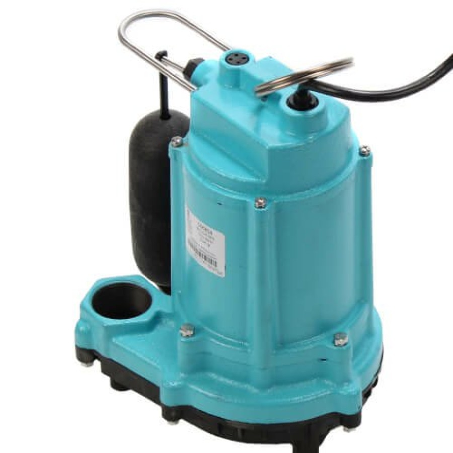 Plumbing Little Giant Sump Pumps | 6Ec-Cia-Sfs 1/3 Hp, 53 Gpm - Automatic Submersible Sump/Eflluent Pump, 20 Ft Power Cord