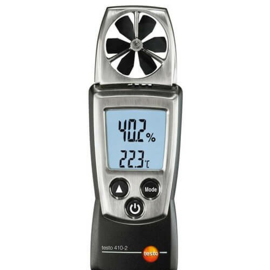 Hvac Testo Testo Hvac Instruments | 410-2, Pocket-Sized Air & Humidity Anemometer (0 To 100 %Rf)