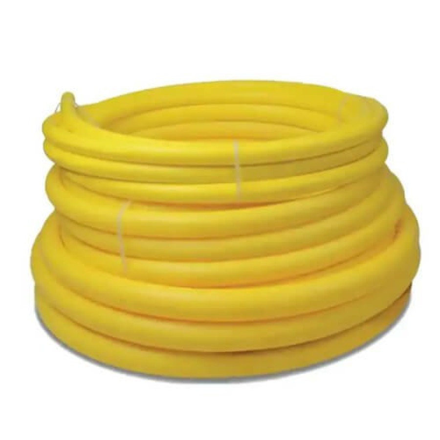 Heating Home-Flex Underground Gas | 1-1/4" Ips X 100 Ft. Yellow Medium Density Pe 2708 Gas Pipe (Sdr 11)