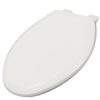 Plumbing Jones Stephens Toilet Seats | Ez Close Deluxe Plastic Elongated Closed Front Toilet Seat - White