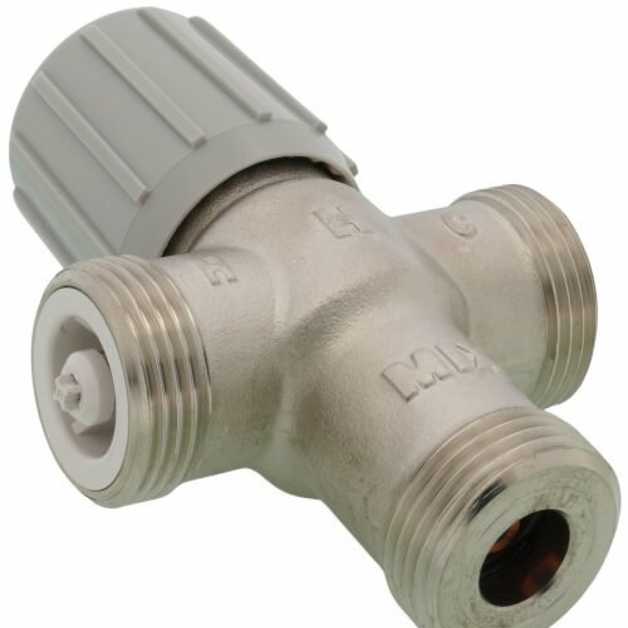 Heating Resideo Braukmann Mixing Valves | 1/2" Lead Free Union Sweat Mixing Valve, 70-145F