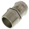 Plumbing Viega Propress 304 Stainless Steel Fittings | 3" Propress 304 Stainless Male Xl-S Adapter W/ Fkm Seal (P X Mnpt)