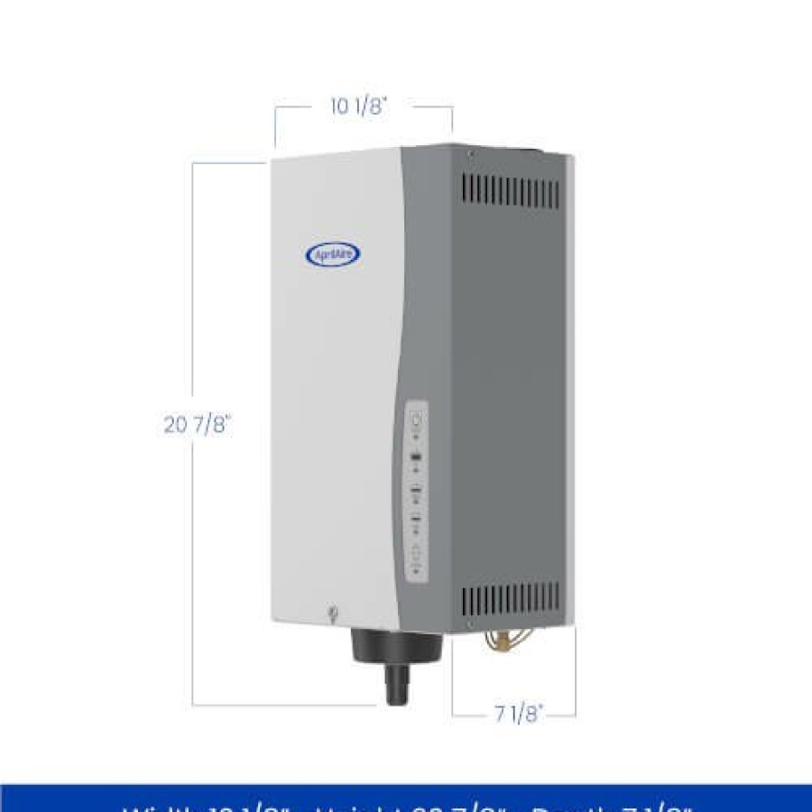 Hvac Aprilaire Aprilaire Steam Humidifiers | Series 800Lc Whole House Steam Humidifier W/ Canister For Low-Conductive Water