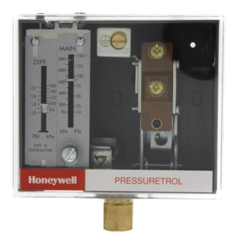 Heating Honeywell Pressuretrols | Pressuretrol Controller W/ Auto Recycle (10 Psi To 150 Psi)