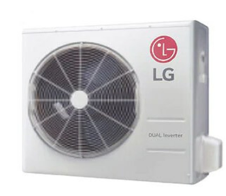 Hvac LG Single Zone Mini Splits | 22,000 Btu 22 Seer2 Improved Efficiency Inverter Heat Pump W/ Wi-Fi - Long Piping (Outdoor Unit)