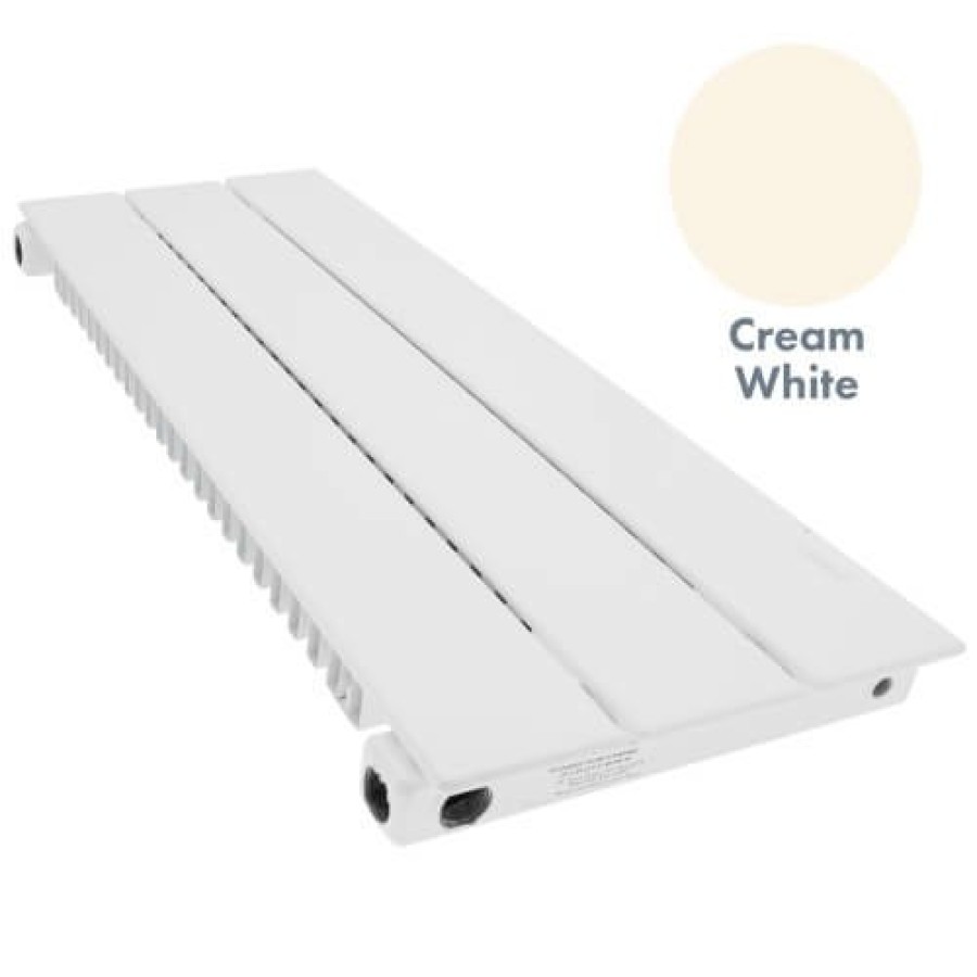 Heating Runtal Runtal Baseboard Radiators | 3 Ft Uf-3 Baseboard Radiator (Cream White)