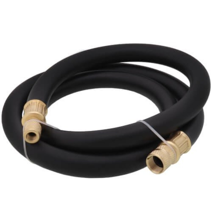 Hvac Navac Navac Tools | 1/2" To 1/4" Fitting High Flow Refrigerant Evacuation Hose, 1/2" Diameter (6' Length)